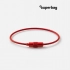 Тросик-кольцо Ring для обвеса, 15см (красный)