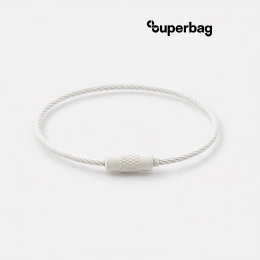 Тросик-кольцо Ring для обвеса, 15см (белый)