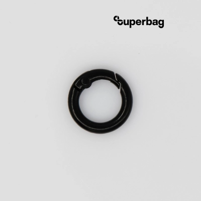 
                                                Карабин-кольцо Ring для обвеса, d=2см (черный)
                                                