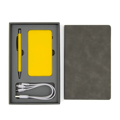 
                                                Bplanner Business Power Set (Yellow with Gray)
                                                