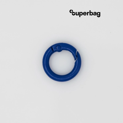 
                                                Карабин-кольцо Ring для обвеса, d=2см (синий)
                                                