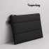 Чехол для ноутбука Superbag Bubble, стёганый, на молнии (черный)