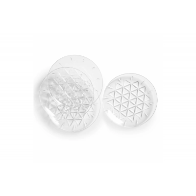 
                                            Набор из 4-х маленьких плоских тарелок для пикника Sagaform
                                            