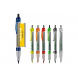 Banner-pen, grip transparent