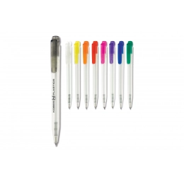 Ball pen Ingeo clear