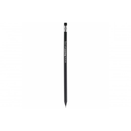 Карандаш, черный с ластиком