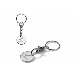 Coin keychain