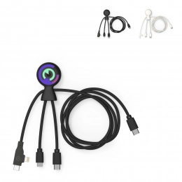 Xoopar Mr. Bio Long Multi Cable USB-C 1 Meter