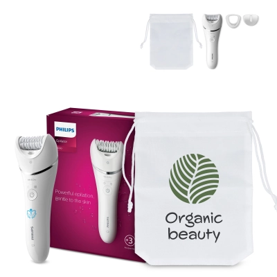 
                                            BRE700|Philips Epilator for legs and body, Wet & Dry
                                            