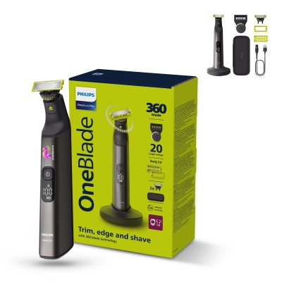 
                                                Триммер Philips OneBlade Pro 360 для лица и тела
                                                