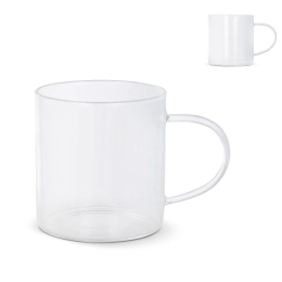 Coffee glass with handle Vardez 300 ml
