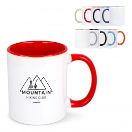 Mug subli Oslo colored inside & handle 300ml
