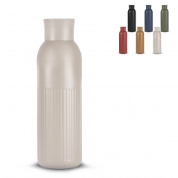 Sagaform Tekla Push steel bottle with push cap (recycled) 500 ml