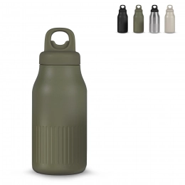 Sagaform Truls steel bottle with handy click open cap (recycled) 500 ml