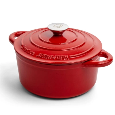 
                                            Orrefors Jernverk Large Enamelled Casserole 5L
                                            