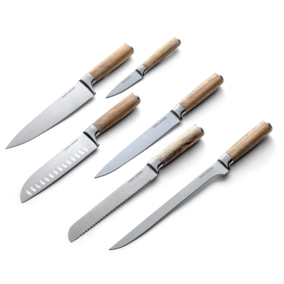 
                                                Orrefors Jernverk Knife Set 6 pieces
                                                