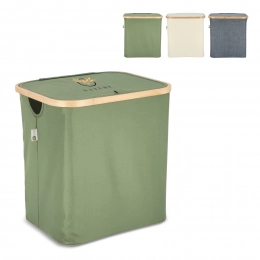 Складная корзина с крышкой InSideOut Sogne 40,5 x 33 x 42 см из рециклированного PET-пластика