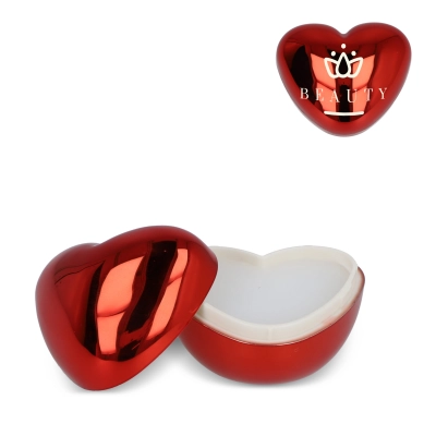 
                                            Metallic Heart Shape lipbalm
                                            