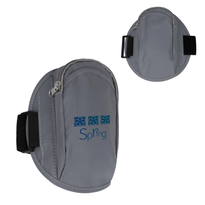 
                                            Reflective valuables sports armband with pouch
                                            