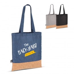 Сумка-переноска из R-PET и пробки 35 х 40 см