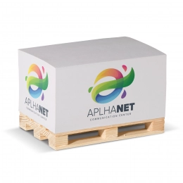 Rectangle pad 12x8x6cm FSC on wooden pallet