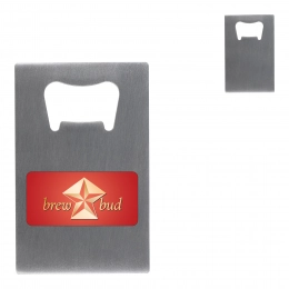 Stainless Steel Credit card bottle opener