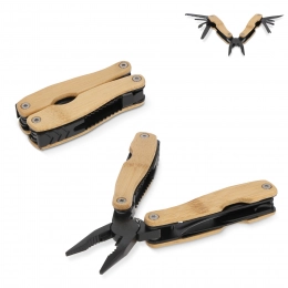 Многофункциональный инструмент из бамбука, 8 функций