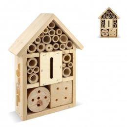Insect hotel made of FSC wood