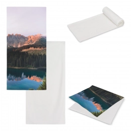 Полотенце с двусторонним рисунком для сублимации 50x100 см 400 г/м²