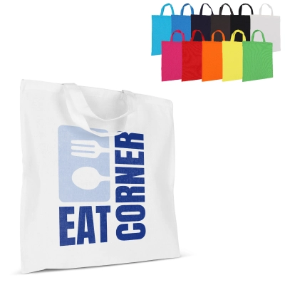 
                                            Shopping bag OEKO-TEX® color short 140g/m² 38x42 cm
                                            