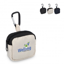 Футляр для наушников из нейлона 6,5 х 6 см