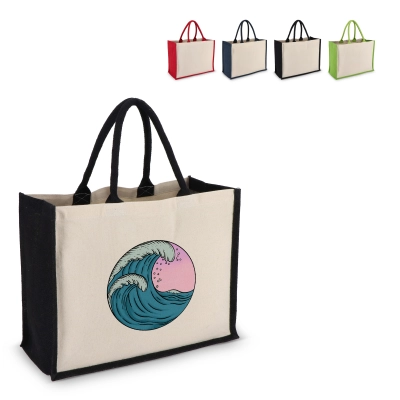 
                                                Сумка из джута/хлопка OekoTex 42x19x32 320г
                                                