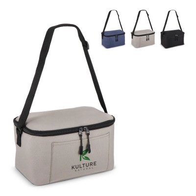 
                                                R-PET 600D 6 can Cooler bag 25 x 14.5 x 15.5 cm 5 L
                                                