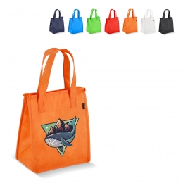 R-PET Cooler bag non-woven 23x 15 x 27.5cm 75g/m²