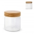 Canister glass & bamboo 600ml