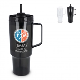 Miami mug with handle transparent 1.2 L R-PET