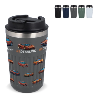 
                                                Recycled stainless steel thermo coffee to go 400ml
                                                