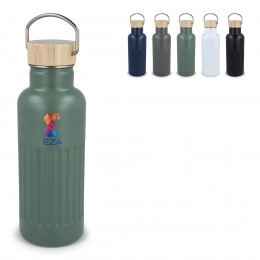 Recycled stainless steel thermo bottle 500ml
