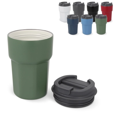 
                                            Керамическая термокружка с крышкой Zambezi объемом 350 мл
                                            