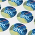 Vinyl Sticker Round Ø 50 mm