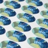 Виниловая наклейка овальной формы 40х20мм
