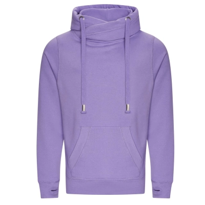 
                                                CROSS NECK HOODIE
                                                