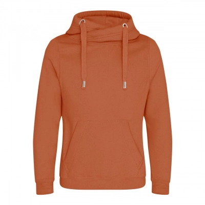
                                            CROSS NECK HOODIE
                                            