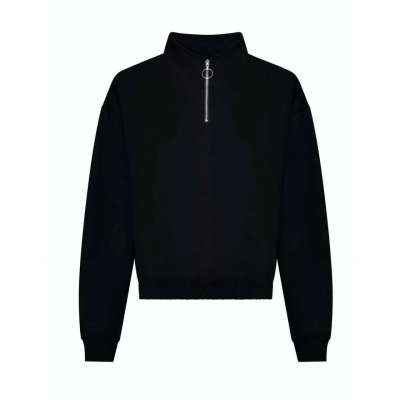
                                            WOMEN'S CROPPED 1/4 ZIP SWEAT
                                            