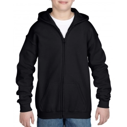 HEAVY BLEND™ YOUTH FULL ZIP HOODED SWEATSHIRT