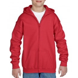 HEAVY BLEND™ YOUTH FULL ZIP HOODED SWEATSHIRT
