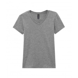 SOFTSTYLE® LADIES' V-NECK T-SHIRT