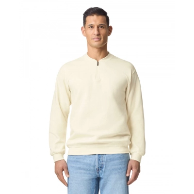 
                                            SOFTSTYLE MIDWEIGHT ADULT FLEECE 1/4 ZIP SWEATSHIRT
                                            