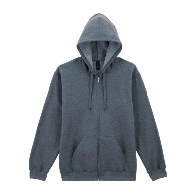 
                                            SOFTSTYLE® MIDWEIGHT FLEECE ADULT FULL ZIP HOODED SWEATSHIRT
                                            