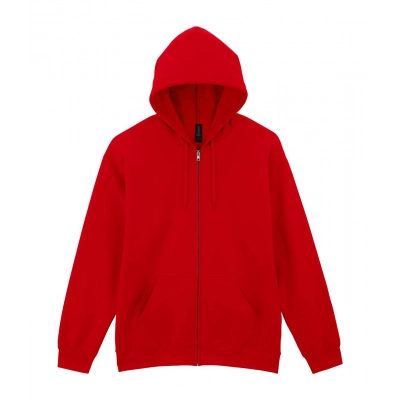 
                                            SOFTSTYLE® MIDWEIGHT FLEECE ADULT FULL ZIP HOODED SWEATSHIRT
                                            
